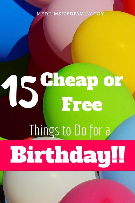 Birthday Ideas Cheap, What To Do For Birthday, Last Minute Birthday Ideas, Cheap Birthday Ideas, Birthday Ideas For Kids, Cheap Birthday Party, Indoor Birthday Parties, Budget Birthday, Indoor Birthday