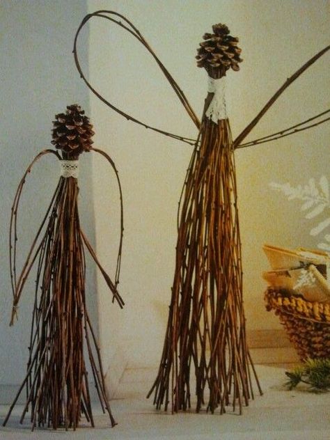 Takken Decor, Thanksgiving Table Decor Ideas, Navidad Natural, Twig Crafts, Twig Art, Thanksgiving Table Decor, Table Decor Ideas, Country Christmas Decorations, Christmas Themes Decorations