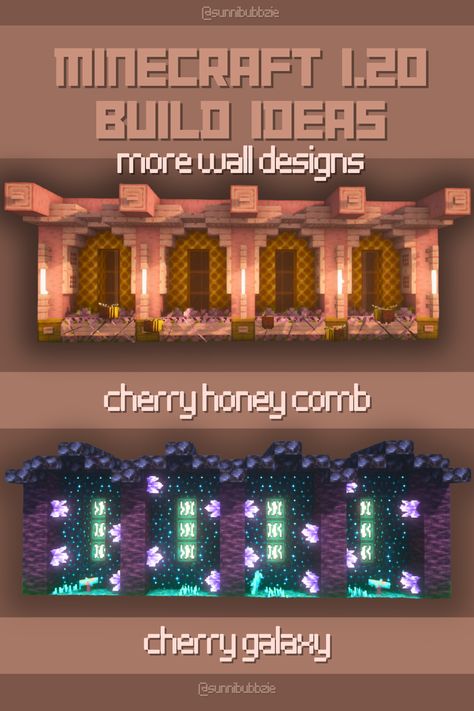 Minecraft Potion Guide, Water Bases Minecraft, Minecraft Arch Way Designs, Mc Tunnel Ideas, Minecraft Building Ideas Beginner, Small Bridges Minecraft, Amethyst Bridge Minecraft, Minecraft Sphere Guide, Wall Details Minecraft