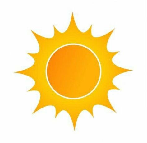 Sun Vector Illustration, Tata Surya, Sun Vector, 3d Pencil Drawings, Sun Icon, Desain Quilling, Weather Icons, Cute Sun, Dashboard Template