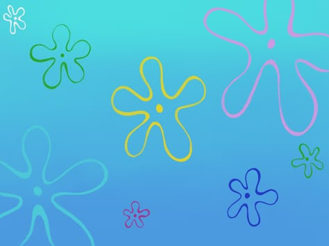 Drew this background on my friends iPad... enjoy :) *cue end credit music* Spongebob Squarepants Background, Spongebob Color Palette, Sponge Bob Background, Spongebob Sky, Spongebob Water, Spongebob Pictures, Spongebob Background, Desktop Wallpaper Macbook, Spongebob Birthday Party