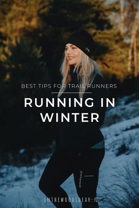 Freezing weather or dark, slushy scenery may not look optimal for running. Here are the 10 best tips to keep you warm,motivated and safe on winter trails! #winterrunning #wintersports #trailrun #wintertrails #snow #motivation #runningtips #trailrunners #womenrunning Warm Running Outfits, Fall Running Outfit For Women, Running For Women, Running Outfits For Women Cold, Winter Windproof Activewear For Running, Walking In Winter, Running In Cold Weather Clothes, Running In The Cold Clothes, Winter Running Aesthetic