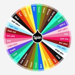 Color Wheel Random Color Palette Generator, Spin The Wheel Oc Challenge, Hair Colour Wheel, Oc Spin The Wheel, Color Palette Wheel, Eye Color Wheel, Spin The Wheel Design, What Color Are You, Colour Generator