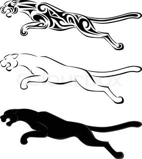 . Silhouette Arte, Traditional Panther Tattoo, Hd Tattoos, Jaguar Tattoo, Mayan Tattoos, Free Tattoo Designs, Panther Tattoo, Omerta Tattoo, Silhouette Tattoos