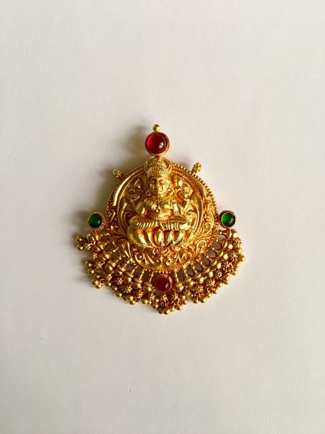 Shree Maya Jewellers Kolhapur Antique Handmade Wax Filled Laxmi Pendant Weight Approx 12 Grams Whatsapp +919158990151 Laxmi Earrings Gold, Laxmi Kammalu, Laxmi Pendant Gold Temple Jewellery, Gold Laxmi Pendent Designs, Laxmi Lockets Gold, Gold Lakshmi Pendant Designs, Laxmi Earrings, Beautiful Gold Pendants, Temple Jewellery Earrings