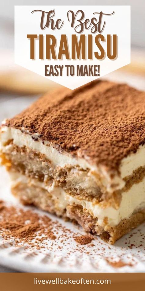 Homemade Tiramisu Recipe, Authentic Tiramisu Recipe, Authentic Italian Tiramisu Recipe, Oreo Tiramisu, Classic Tiramisu Recipe, Best Tiramisu Recipe, Best Tiramisu, Easy Tiramisu, Classic Tiramisu