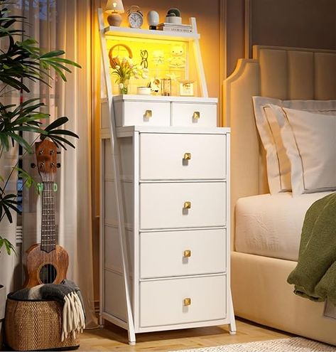 EnHomee Vertical Dresser for Bedroom with LED White Dresser with Grid 6 Drawer Dressers & Chest of Drawers Sturdy Bedroom Furniture for Entryway,Dorm,Hallway,Living Room

#homedesign #homedecor #housedesign #housedecor #room #roomdecor #roomdesign #interior #design #home #house #furniture #decor #bedroom #kitchen #livingroom Decorating Dresser Tops, Dorm Hallway, Vertical Dresser, Narrow Dresser, Small Bedroom Storage, Dresser Furniture, Dresser For Bedroom, Closet Drawers, White Dresser