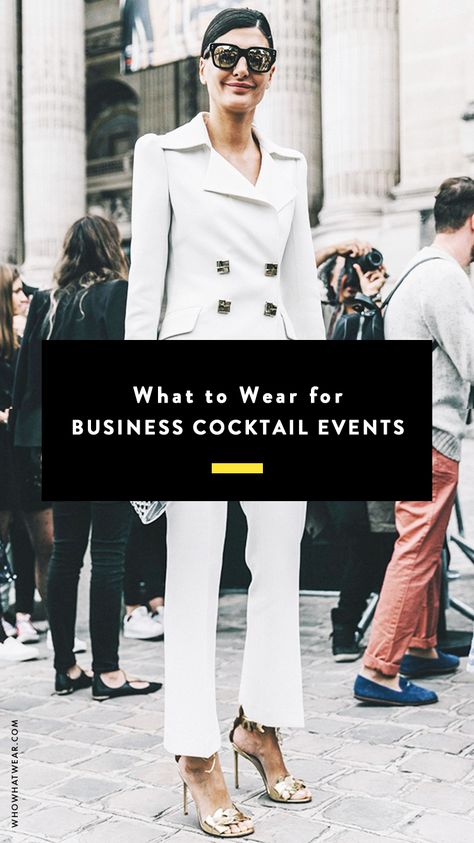 What business cocktail attire actually means Cocktail Party Outfit Women, Casual Cocktail Attire For Women, Casual Cocktail Outfit, Business Cocktail Attire, What Is Cocktail Attire, Business Attire For Young Women, Business Outfit Ideas, Party Outfit Women, Summer Cocktail Attire