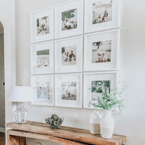 Photo Prints for the IKEA RIBBA, EDSBRUK, KNOPPÄNG, SILVERHÖJDEN and Bjorksta Frames. Same Day Shipping, 100% Guaranteed. Farmhouse Hallway Decor, Farmhouse Foyer, Vstupná Hala, Farmhouse Entryway, Entry Ways, Rustic Bench, Foyer Design, Modern Farmhouse Design, Ikea Frames