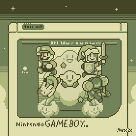 Nintendo Croquis, Tumblr, Green Pokemon, Kare Kare, Piskel Art, Arte 8 Bits, 8bit Art, Pixel Art Games, Nintendo Art