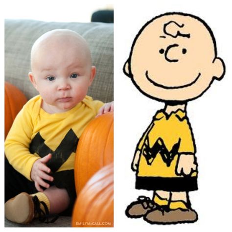 Charlie brown Charlie Brown Halloween Costumes, Charlie Brown Costume, Happy Halloweenie, World Book Day Costumes, Charlie Brown Halloween, Book Character Costumes, Book Day Costumes, Book Week Costume, Family Costumes