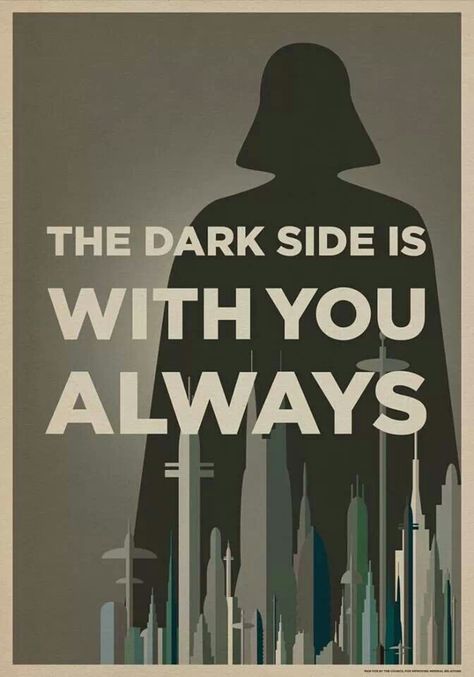 too right! ! Star Wars Propaganda, Darth Vader Quotes, Star Wars Poster Art, Dark Side Star Wars, Propaganda Poster, The Force Is Strong, Star Wars Wallpaper, Star Wars Poster, Propaganda Posters