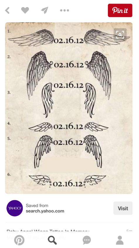 Beautiful Angel Tattoos, Alas Tattoo, Date Tattoos, Remembrance Tattoos, Wing Tattoo Designs, Angel Wings Tattoo, Wing Tattoo, Inspiration Tattoos, Cat Tattoos