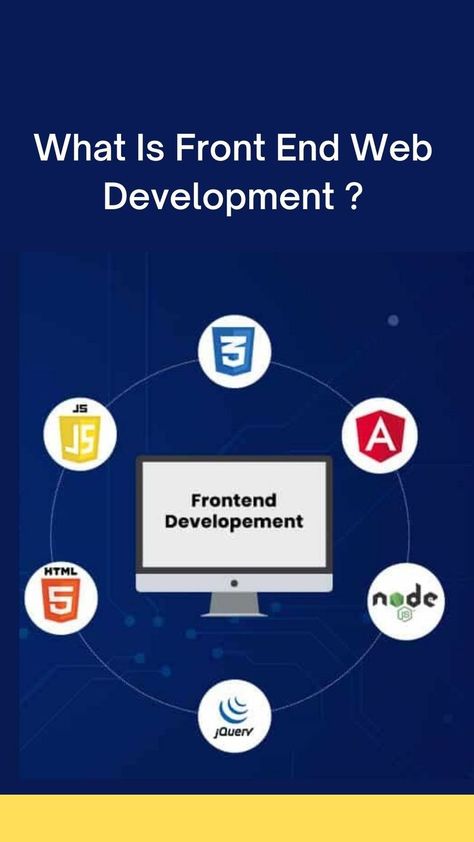 ✨The front-end of a website is the part that users interact with. Everything that you see when you're navigating around the Internet, websites and applications using web languages such as HTML, CSS, and JavaScript allow users to access and interact with the site or app. When you visit a website, the design elements you see were created by a front-end developer. ✨If someone wanted to build a website, The front-end developer determines where to place images. 😎 Front End Web Development, Build A Website, Html Css, Building A Website, Front End, Lead Generation, Web Development, Design Elements, The Internet