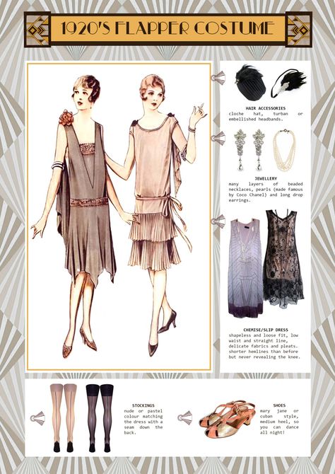 Dresses 1920s Style, 1920s Flapper Costume, 1920s Flapper Girl, Flapper Girls, 1920s Mens Fashion, 1920's Flapper, 1920s Outfits, Mad Hatter Hats, Flapper Costume