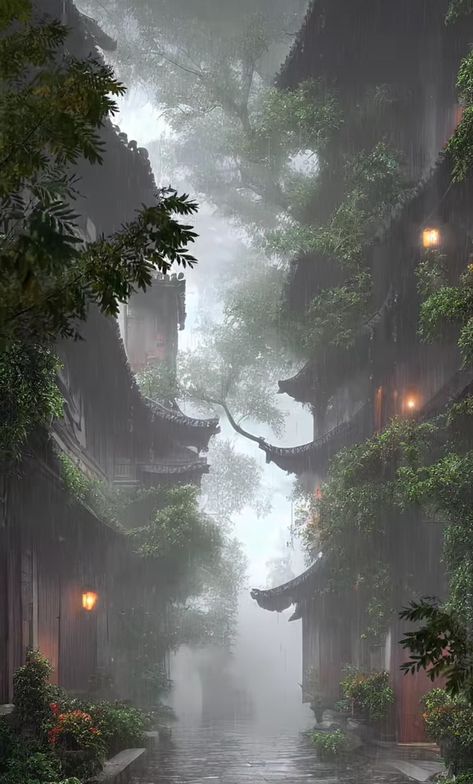 Small Cabin In The Woods, Watching The Rain, Zen Wallpaper, Zen Aesthetic, Rainy Wallpaper, Relaxing Rain, Relaxing Rain Sounds, Japanese Nature, Rain Sounds For Sleeping