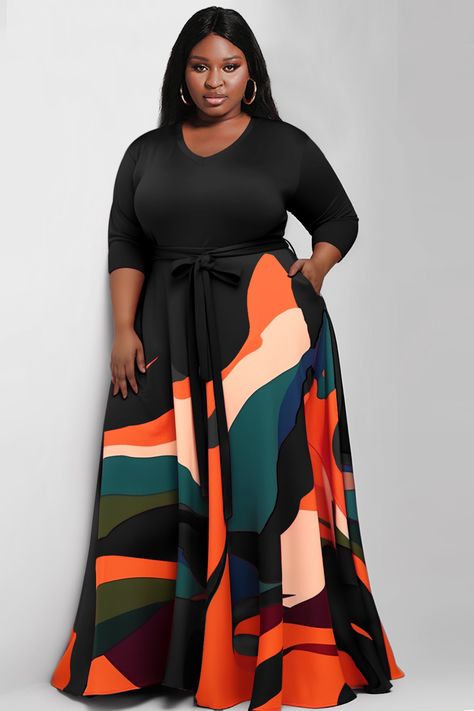 African Dresses For Women Classy, Big Belly Outfits Plus Size, Plus Size Fashion For Women Indian, Plus Size Sequin Dress, Modest Plus Size Fashion, Materials Gown Style, African Maxi Dress Ankara, Knitted Maxi Dress, Modest Dresses Fashion