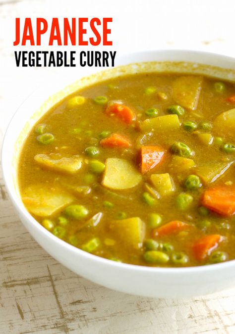 Japanese Vegetable Curry | Season with Spice Japanese Curry Recipe Vegetarian, Vegetarian Japanese Curry, Japanese Feast, Japanese Curry Recipe, Curry Japanese, Japanese Vegetarian Recipes, Vegetarian Japanese, Veggie Curry, Vegetable Curry Recipes