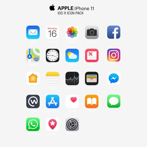 Apple Icon, 18th Birthday Cake, Ios 11, Icon Pack, 18th Birthday, Apple Music, App Icon, Apple Iphone, Iphone 11