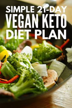 Vegan Ketogenic Diet for Weight Loss | If you’re looking for simple, easy-to-make, low carb, plant-based vegan keto recipes to help you reach ketosis and lose weight, this 21-day vegan keto meal plan is for you! With 84 vegan recipes to choose from, these LCHF keto breakfast, lunch, dinner, and snack recipes make cleaning eating taste amazing! #keto #ketogenic #ketosis #ketodiet #ketogenicdiet #ketorecipes #vegan #veganrecipes Vegan Keto Meal Plan, Vegan Keto Diet Plan, Vegan Ketogenic Diet, Cleaning Eating, Vegan Keto Diet, Vegan Keto Recipes, Program Diet, Resep Diet, Ketogenic Diet Meal Plan