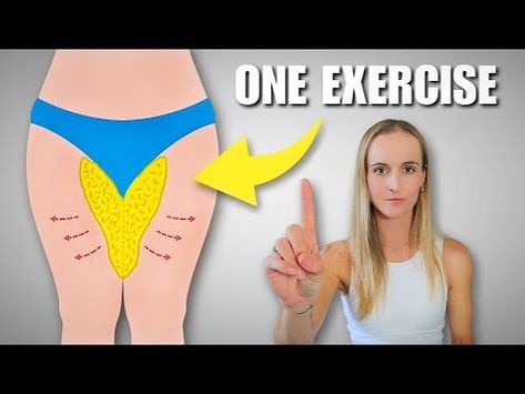 ONE EXERCISE TO TONE INNER THIGHS | How To Lose Inner Thigh Fat - YouTube Thigh Workouts, Exercise For Inner Thigh Fat Loss, Best Inner Thigh Exercises For Women, Exercise Legs, Burn Thigh Fat, Tone Inner Thighs, Healthy Board, Inner Thighs Exercises, Exercise To Reduce Thighs