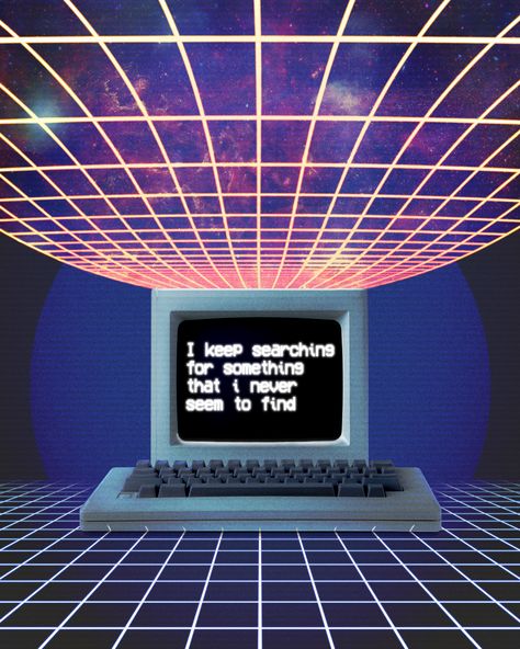 Techno Futurism, Futuristic Retro Aesthetic, 90s Cyberpunk, Retro Tech Wallpaper, Retro Futurism Widget, Retro Futurism Background, 90s Computer Graphics, Vaporwave Computer, Vaporwave Room