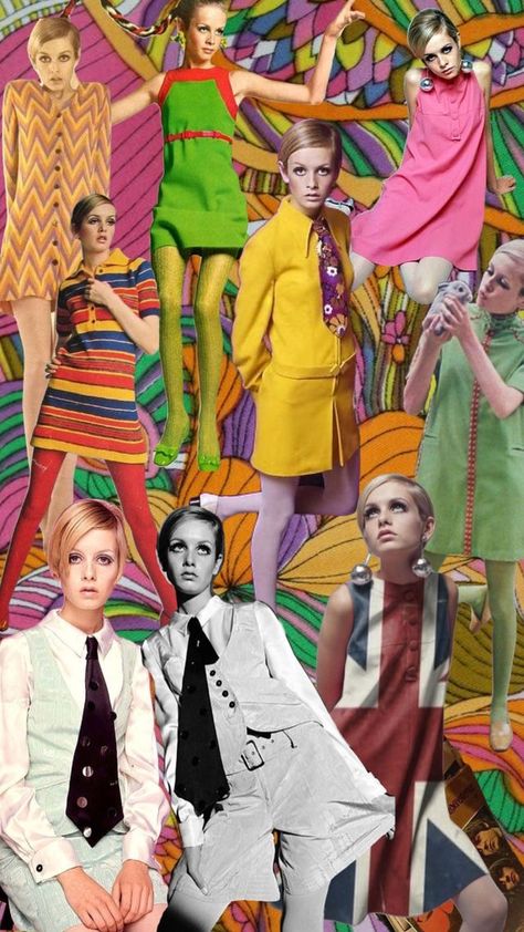 Twiggy Iconic Looks, 1960/70 Fashion, 60s Twiggy Fashion, Twiggy 1960s Fashion, Twiggy Outfits 1960s Fashion, 60s Barbie Outfit, Twiggy Halloween Costume, Twiggy 60s Fashion, Mod Fashion 60s