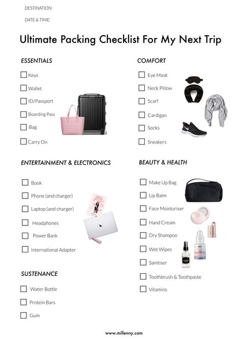 Organisation, Beach Trip Packing List, Beach Trip Packing, Trip Essentials Packing Lists, Road Trip Kit, Trip Packing List, Smart Packing, Packing Essentials List, Travel Packing Checklist