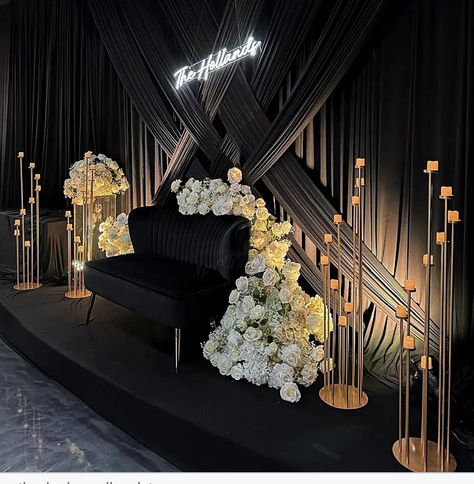 Couple Seating, Cottagecore Aesthetic Wallpaper, Photo Corner, Draping Wedding, Reception Layout, Event Backdrop, Black Tie Gala, Engagement Decorations, Showroom Design