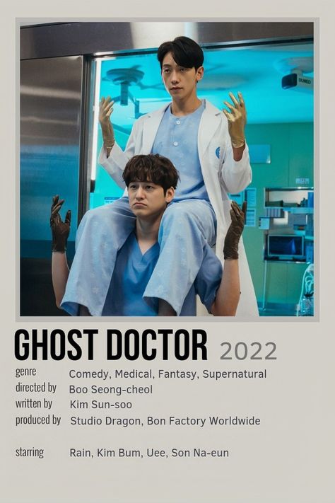 Ghost Doctor Kdrama, Kdrama Ideas, Doctor Stranger Kdrama, Doctor Kdrama, Chinese Drama Checklist, Kdrama Recommendation, Ghost Doctor, Kdrama Poster, Korean Drama Series