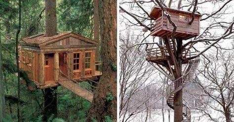 Sometimes as you grow up, the things you loved as a child lose a little bit of that spark and are a little less magical. But not so with tree houses. Tree houses only get cooler. The only thing cooler than having a domicile all to yourself is having it up in a tree. The tree houses on this li... Bucket List Tumblr, Perfect Bucket List, Building A Treehouse, The Bucket List, Ultimate Bucket List, Life List, Tree Houses, Post Apocalypse, Summer Bucket Lists