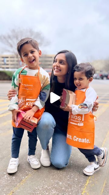 Unnati Vashi Umarvadia on Instagram: "HOME DEPOT KIDS WORKSHOP! ⤵️

Mark your calendars! This is your sign to take your kids to Home Depot’s FREE kids monthly workshop!

📍Home Depot - Nationwide
🗓️ First Saturday of Every Month
⏰ 9:00 am - 12:00 pm

Each child gets their own apron with their name on it, a kit with instructions and materials, and a collectible pin for each project. Everything you need is supplied, including snacks!

🔨 Kids of all ages are welcome, but I would say it’s most worthwhile when they are at least 2-3 years old. 
🔨 Registering online is recommended, especially for busier stores that fill up quickly or may run out of kits. 
🔨 If you’re not able to stay, you can also just pick up the project kits and take them home to do later!
🔨 The workshops are between 9 am Home Depot Kids Workshop, Snacks Kids, Kids Workshop, Fun Time, Every Month, Free Kids, Games For Kids, Good Times, Home Depot