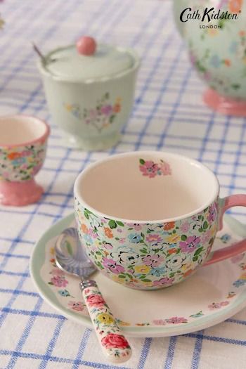 Kitchenware | Kitchen Accessories, Storage & More | Next UK Kitchen Accessories Storage, Pretty Tea Cups, Feels Like Home, Kitchen Inspo, Teacup And Saucer, Cath Kidston, Dream House Decor, Cute Mugs, Diy Clay