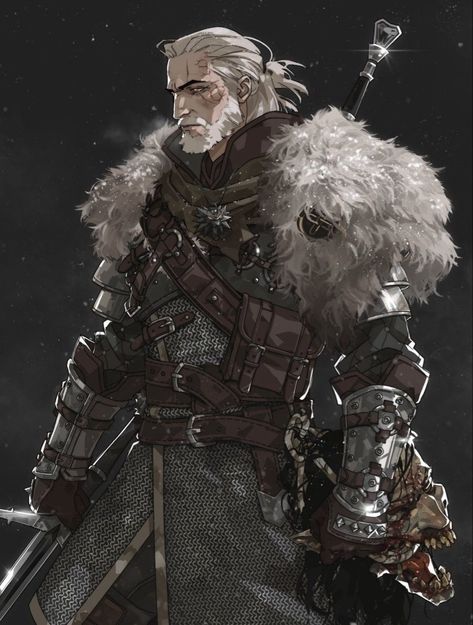 the witcher Witcher Armor, Witcher 3 Art, Witcher Wallpaper, The Witcher Wild Hunt, The Witcher Geralt, Witcher Art, Geralt Of Rivia, 다크 판타지, Dungeons And Dragons Characters