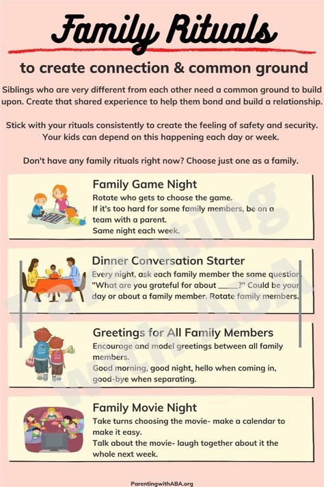 Family Structure Ideas, Weekly Family Rituals, New Family Traditions Ideas, Family Rituals And Traditions, Family Rituals, Family Rituals Ideas, Family Traditions To Start, Free Family Activities, Family Mission