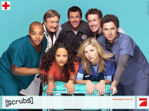 Scrubs- Stupid funny. Medical Tv Shows, Scrubs Tv Shows, Scrubs Tv, Super Nana, Tv Comedy, Black Lives Matter Movement, How I Met Your Mother, Comedy Show, Best Tv Shows