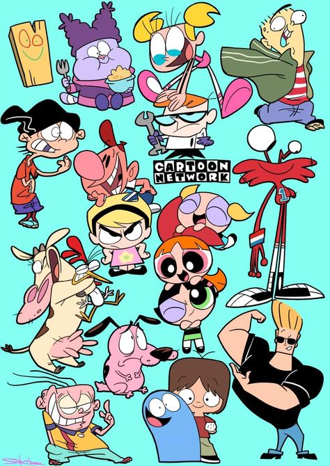 Cartoon Network Cartoon Network Viejo, Cartoon Network 90s, Pouring Acrylic Paint, 90s Cartoon Characters, Berlin Tattoo, Cartoon Network Art, Cartoon Network Characters, Old Cartoon Network, Cartoon Kunst