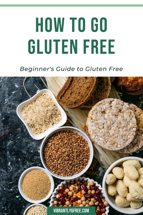 Do you need to go gluten free for celiac disease or gluten sensitivity? This gluten free guide for beginners has 10 gluten free tips to help you adjust quickly and avoid common mistakes! It also includes links to gluten free recipes for beginners, celiac friendly foods for your pantry, a printable gluten free grocery list and list of gluten ingredients to avoid. Click through for the BEST tips to get you started and SAVE this pin for later! #glutenfreediet #glutenfreefood #celiac Gluten Free For Beginners, Gluten Free List, Gluten Free Grocery List, Gluten Free Diet Plan, Gluten Free Food List, Gluten Free Guide, Gluten Free Meal Plan, Pain Sans Gluten, Going Gluten Free