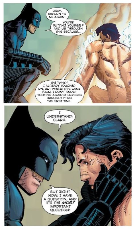 Super Man X Batman Fanart, Batman Panel Comic, Superbat Fanart Mpreg, Batman And Superman Fanart, Batman And Superman Ship, Superbat Funny, Batman X Superman Fanart, Male Catwoman, Dcamu Batman