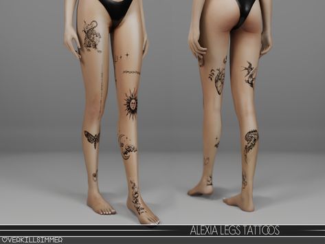 Legs Tattoos, Sims 4 Tattoos, Sims 4 Cheats, Sims 4 Piercings, Sims 4 Cas Mods, The Sims 4 Skin, Cc Mods, The Sims 4 Pc, Pelo Sims