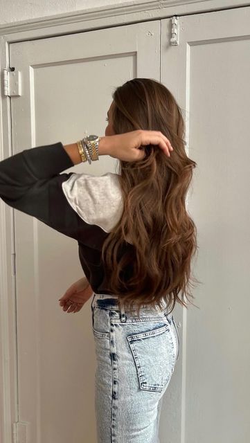 Hair, Brown Hair, Danielle Bernstein, Chocolate Hair, Baby Family, Hair Envy, Hair Inspo, Wardrobe, On Instagram