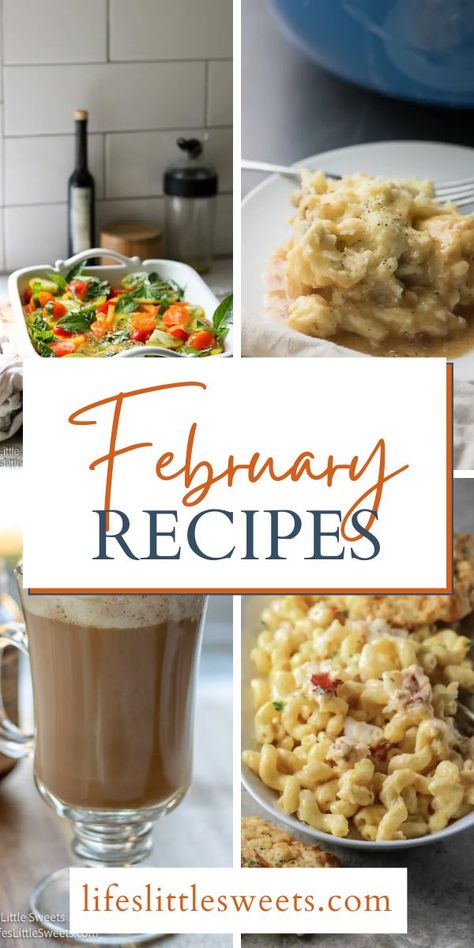 February Dinner Party Ideas, February Food Ideas, February Dinner Ideas, Valentines Day Meals, February Meal Plan, February Meals, February Food, Instant Pot Dinners, February Recipes