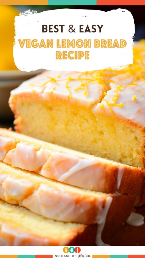 Vegan Lemon Bread – A burst of lemony goodness in every bite! Moist, dairy-free, and oh-so-tangy. Try it now! Easy Lemon Loaf, Vegan Lemon Loaf, Lemon Bread Recipe, Patisserie Vegan, Cheesecake Vegan, Lemon Loaf Cake, Lemon Bread, Lemon Loaf, Desserts Vegan