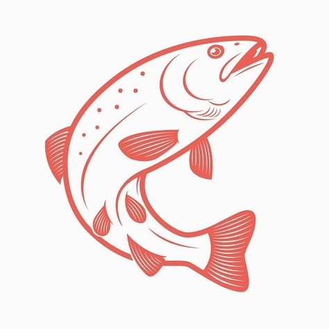 Fish 🐟 #illustration #graphicdesign #icon #fish Anime Sketch Easy, Easy Drawing Steps, Afrique Art, Fish Graphic, Fish Illustration, Image Svg, Fish Logo, Sketches Easy, Color Pencil Art