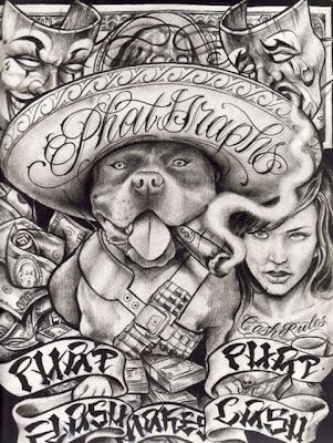 Gangsters Drawings, Boog Tattoo, Lowrider Drawings, Chicanas Tattoo, Pitbull Tattoo, Inca Tattoo, American Indian Tattoos, Chicano Love, Pitbull Art