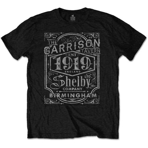 Peaky Blinders T Shirt Garrison Pub New Official Mens Black: Amazon.ca: Clothing & Accessories Garrison Pub, Pub Design, The Garrison, Things I Wanna Buy, Talk Nerdy To Me, Cillian Murphy, Tshirt Ideas, Peaky Blinders, Quality T Shirts