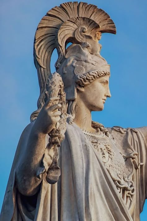 Athena Aesthetic, Ancient Greece Aesthetic, Percy Annabeth, Athena Greek Goddess, Athena Tattoo, Athena Goddess Of Wisdom, Greece Mythology, The Last Olympian, Goddess Of Wisdom