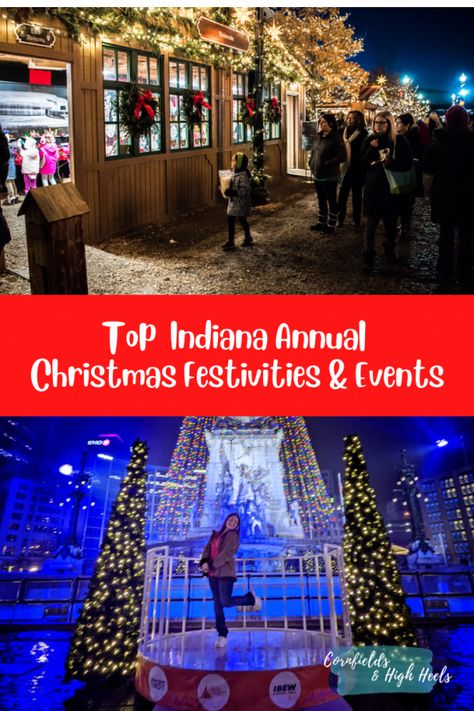 Carmel Indiana Christmas, Santa Claus Indiana Christmas, Holiday World Indiana, Things To Do In Indiana, Indiana Christmas, Christmas Trips, Santa Claus Indiana, Nashville Indiana, Madison Indiana