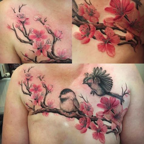 Mastectomy Scar Tattoo, Mastectomy Scars, Survivor Tattoo, Tattoo Over Scar, Empowering Tattoos, Double Mastectomy, Mastectomy Tattoo, Stunning Tattoos, Tattoos To Cover Scars