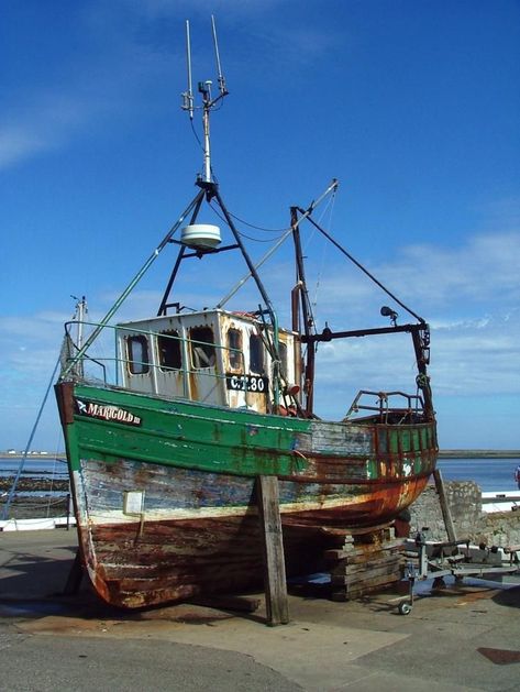 David Firth, Fishing Trawler, Trawler Boats, Working Boat, Panoramic Photography, Fishing Vessel, Abandoned Ships, Old Boats, Boat Art